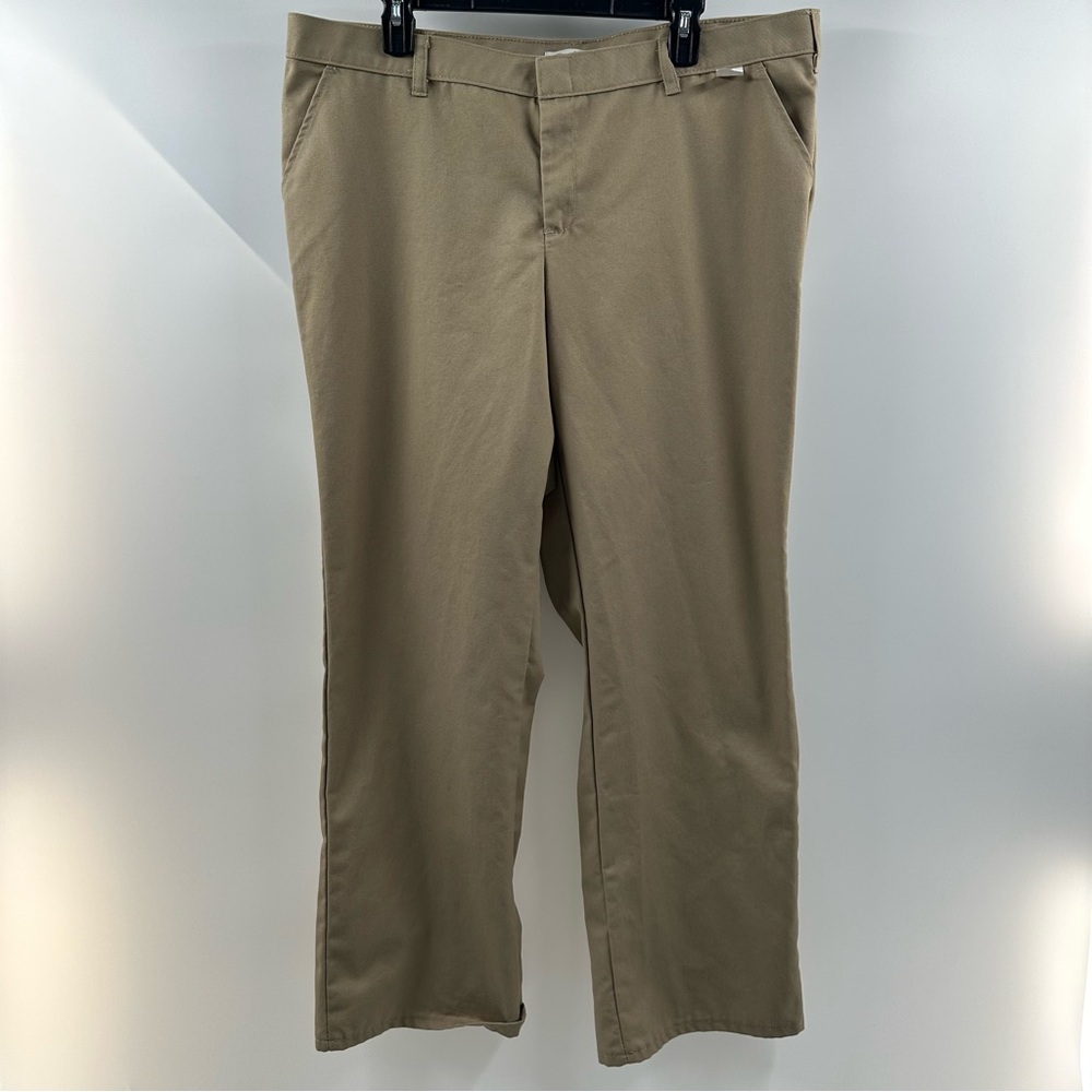 Dickies Crafted for Women Khaki Work Pants – Approx. 40” Waist